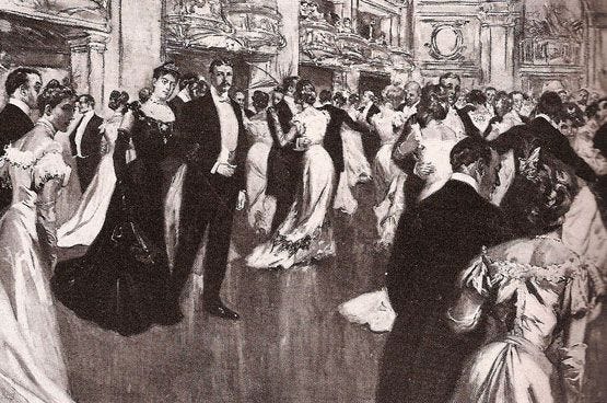 A night at Mrs. Astor's January ball, the crowning event of the Gilded Age  social season | Ephemeral New York