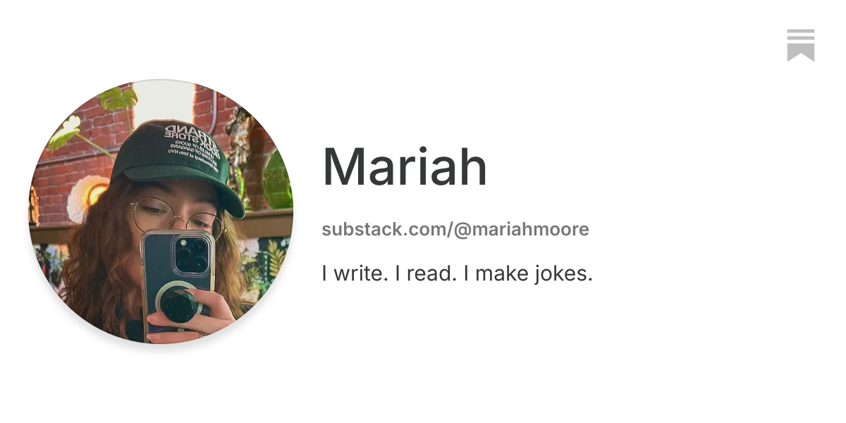 Mariah | Substack