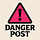 Danger Post