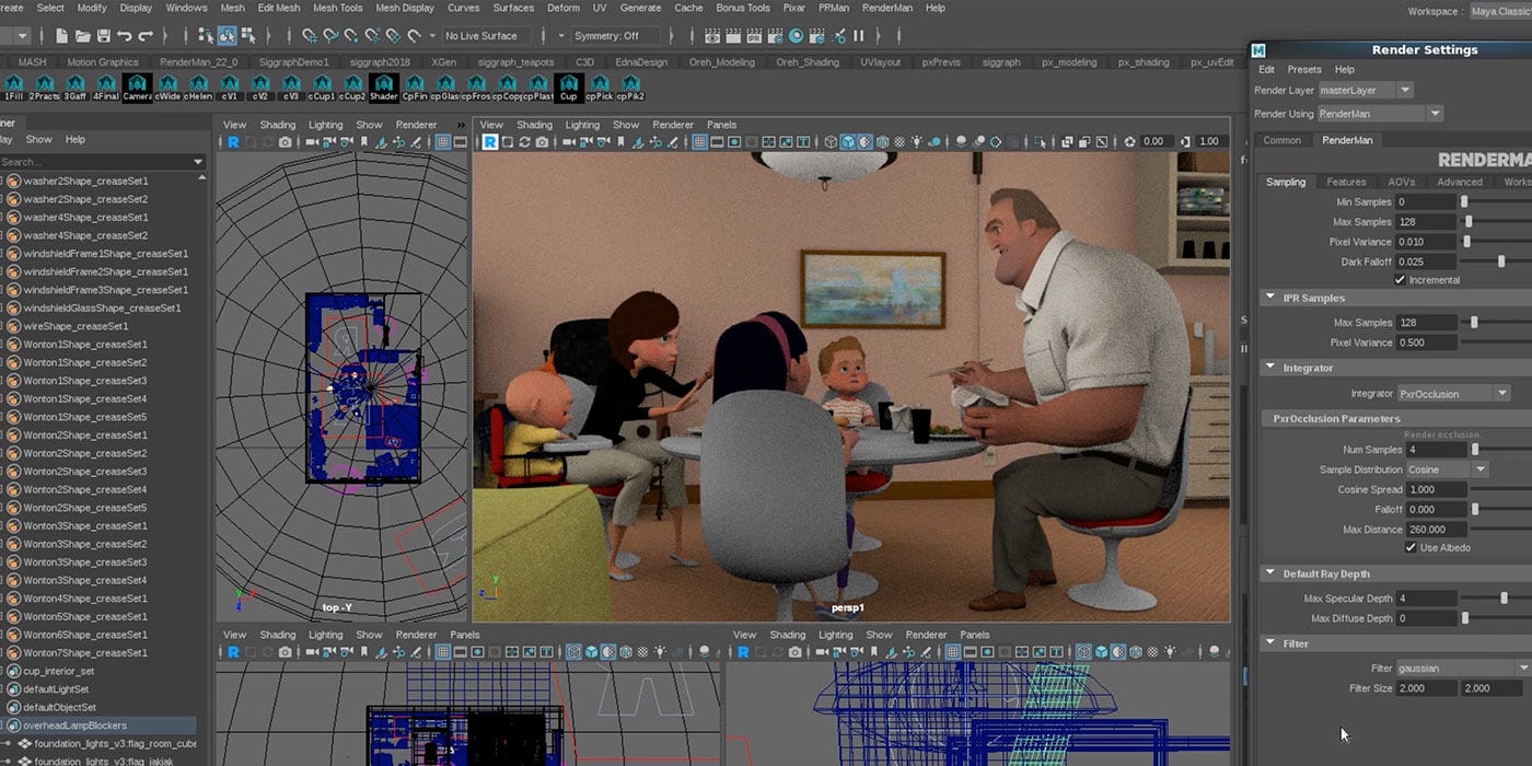 Creating Incredibles 2 with RenderMan