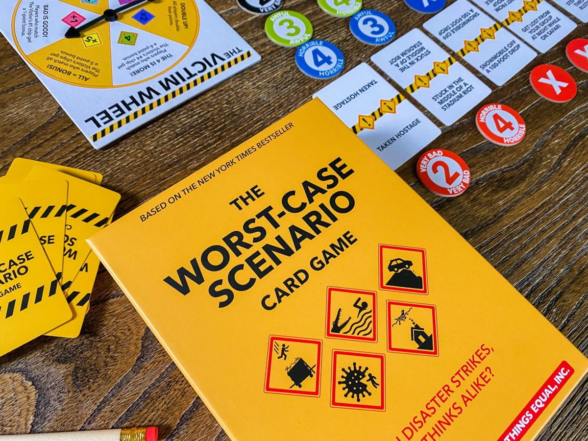 The Worst-Case Scenario Card Game Review - World Of Geek Stuff