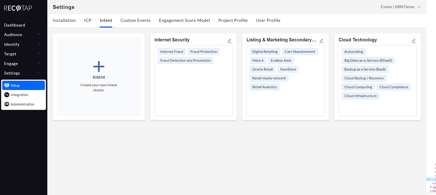 3rd party intent data 3rd party intent data