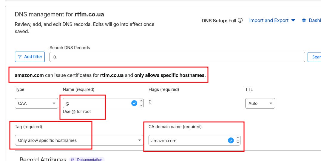 AWS: basic infrastructure setup for WordPress