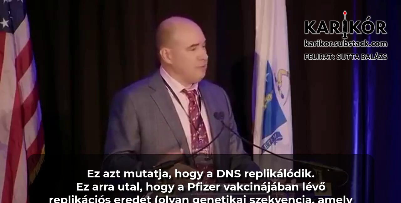 Dr. Kevin McKernan, a Medicinal Genomics vezető tudósa: "Mindez arra utal, hogy a Pfizer vakcinájában lévő replikációs eredet aktívvá vált az emberi tumorokban."