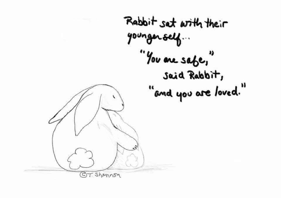 Stay Real Rabbit Daily Rabbit & Bear - by Tara Shannon - Tara’s Substack