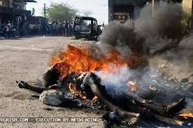Kevin Carter, "Necklacing Execution," South Africa around 1984 | Download  Scientific Diagram