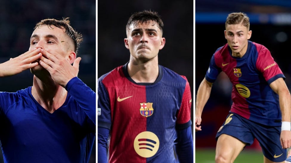 Barcelona: Champions League win built off youngsters Pedri, Fermin ...