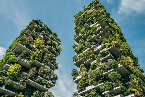 Sustainable cities: The High Line, New York, USA (Image 1), The Bosco Verticale (Vertical Forest), Milan, Italy (Image 2), Copenhill, Copenhagen, Denmark by BIG (Image 3)