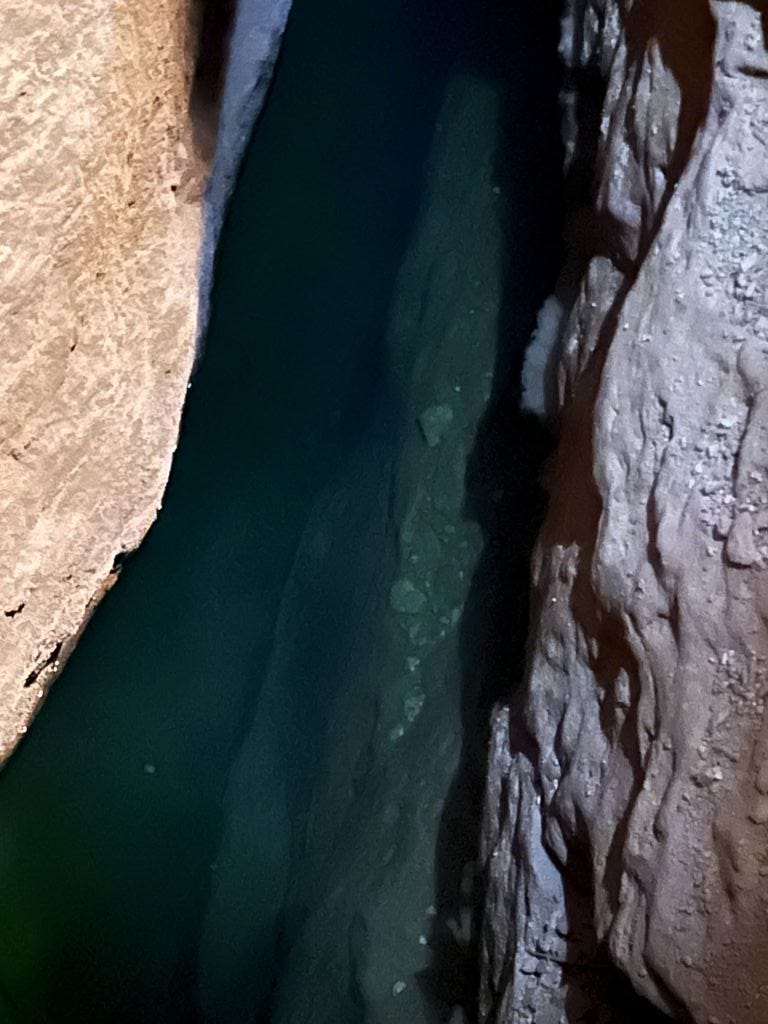 Ole' Mist'ry River in Seneca Caverns
