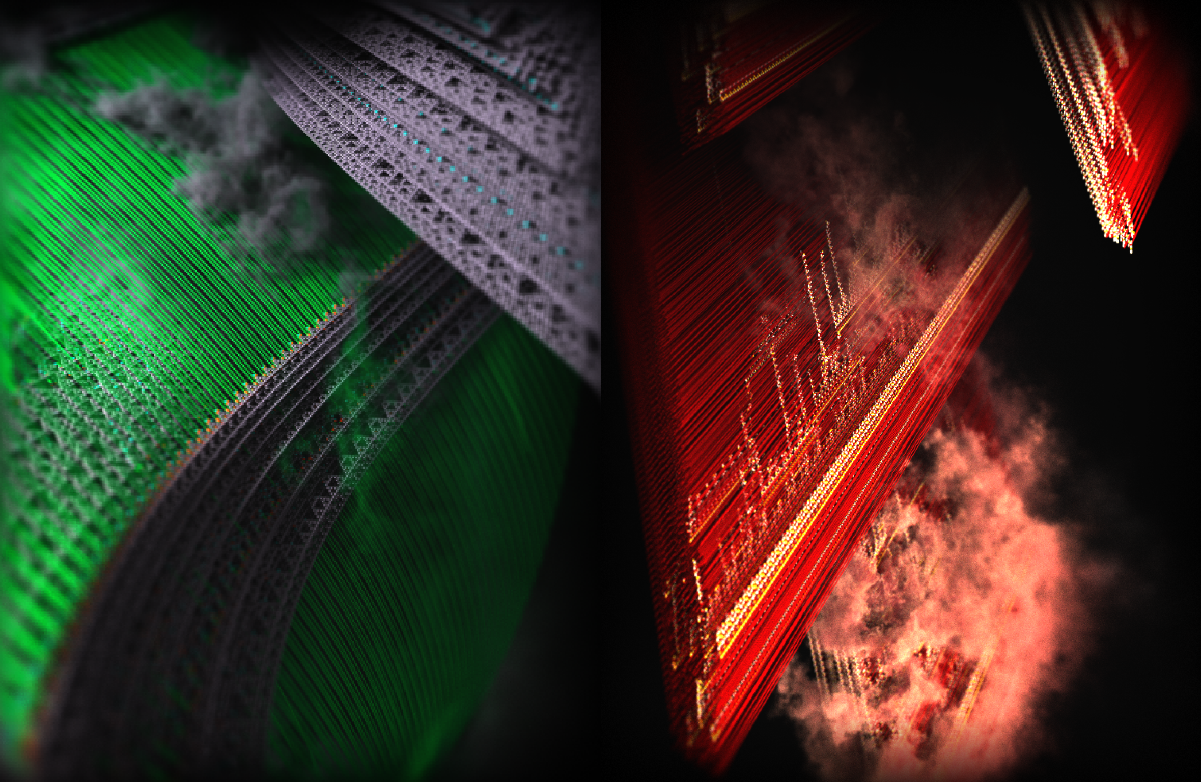 Close up 3D CA Close up 3D CA