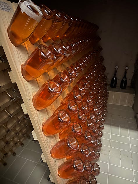 Pietraventosa traditional method sparkling Primitivo 