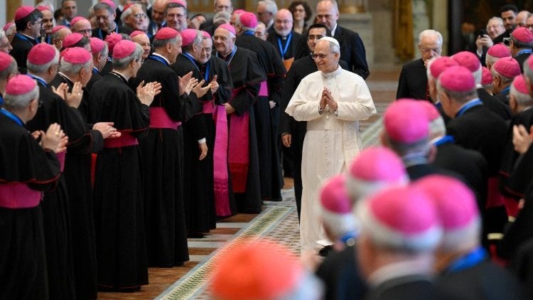 We transmit the faith with Jesus at the center,' Pope Leo XIV tells Italian Bishops - Vatican News We transmit the faith with Jesus at the center,' Pope Leo XIV tells Italian Bishops - Vatican News