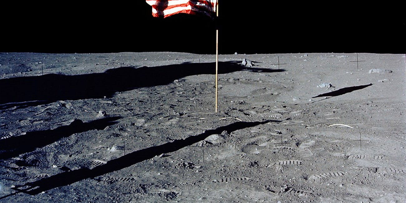 Armstrong Takes One Small Step For A Man, But One Giant Leap For Mankind