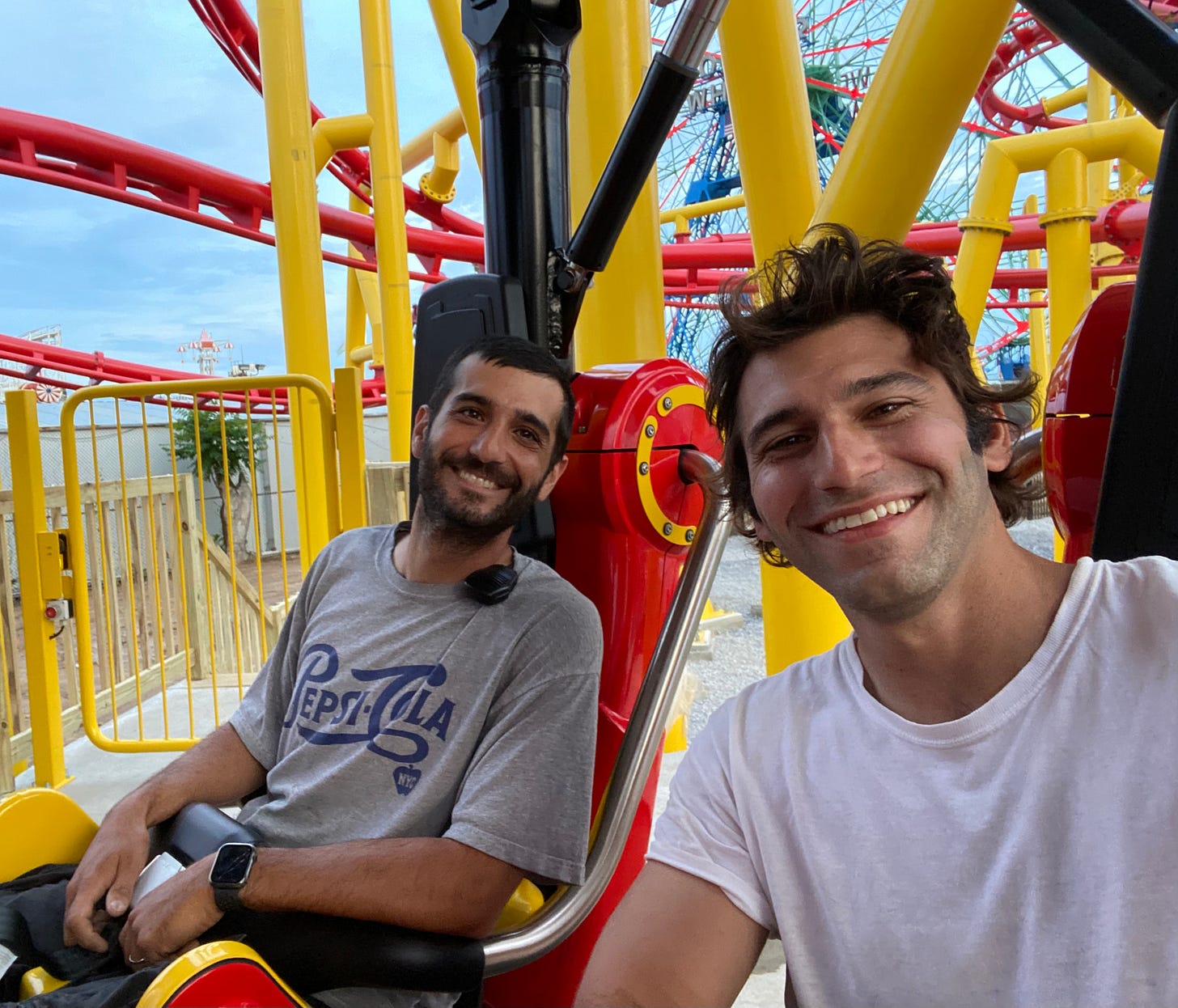Deno Vourderis aboard the Phoenix