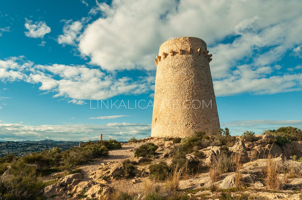 Torre vigía del Cap d'Or de Teulada-Moraira Torre vigía del Cap d'Or de Teulada-Moraira