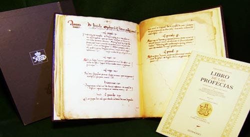 Christopher Columbus Book of Prophecies Christopher Columbus Book of Prophecies