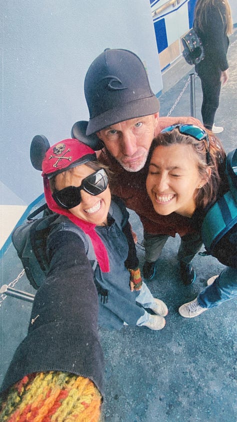 Disney land with my family on New years is a family tradition