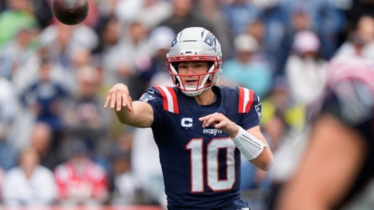 Drake Maye talks red zone woes, throws he wished he had back