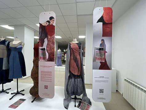 Exposición de moda Universidad de Birzeit