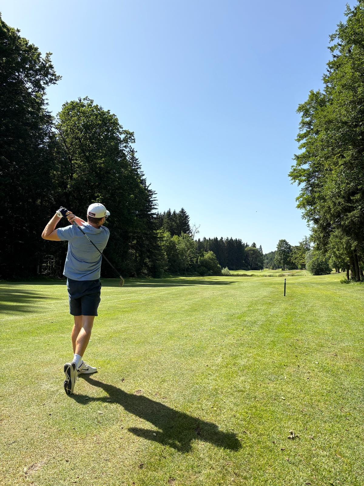 Playing Golf and recovering from burnout