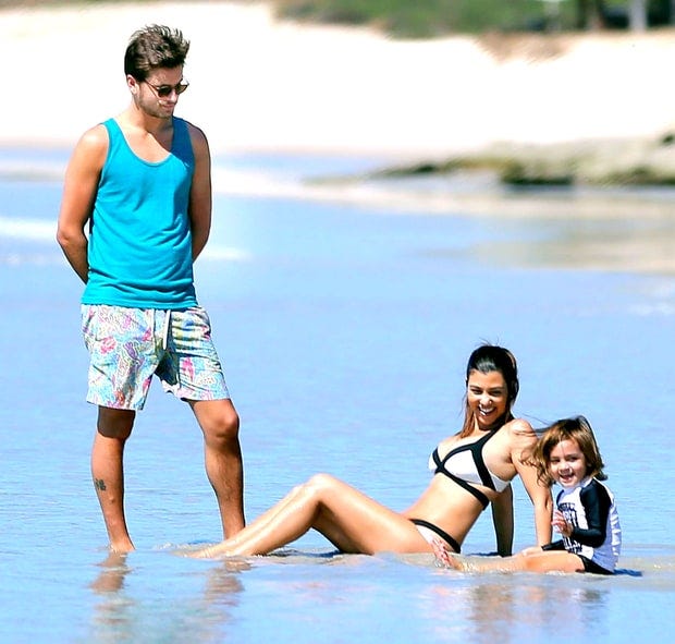 kourtney kardashian with mason and scott disick kourtney kardashian with mason and scott disick