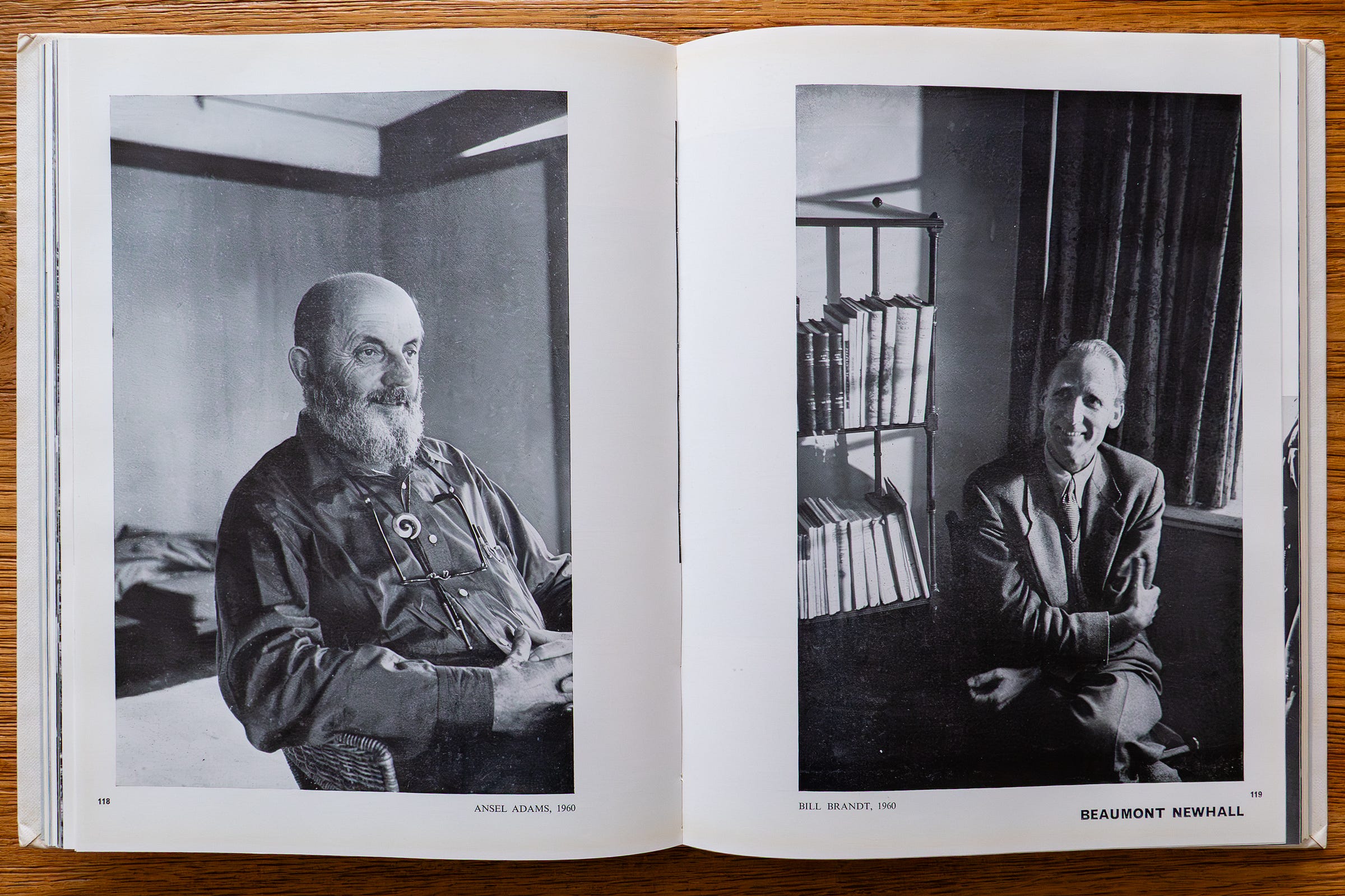 Ansel Adams and Bill Brandt by Beaumont Newhall