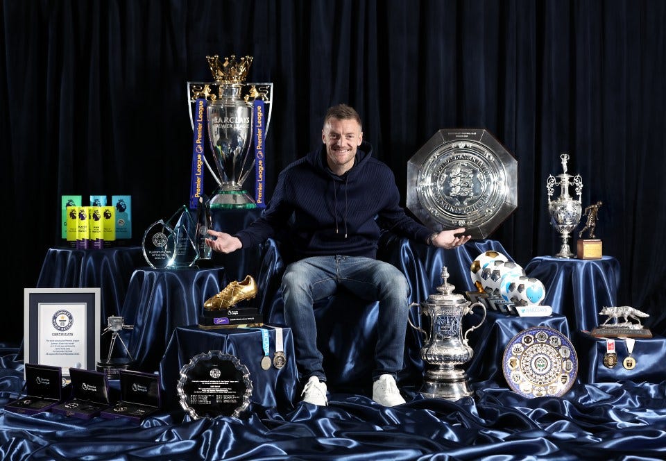 Jamie Vardy's incredible career saw him win Golden Boot in non-league AND  Prem as magical 13-year Leicester spell ends | The Sun