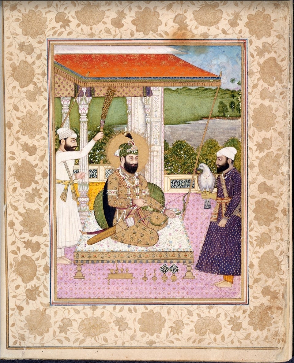 Paintings of Guru Nanak and Guru Gobind Singh in the  Sarvasiddhāntattvacūḍāmaṇi (Crest-jewel of the Essence of all Systems of  Astronomy), a comparison of the astronomical systems of Europe, Islam and  India. By