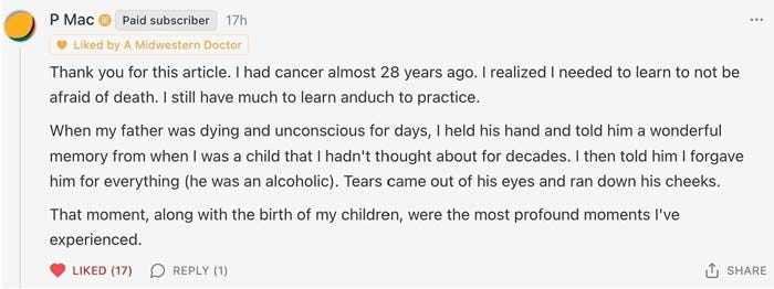 substack comment pmac