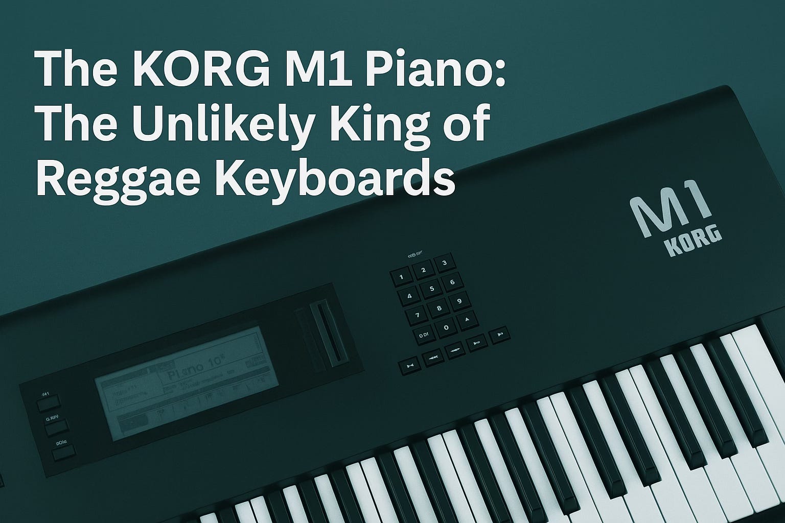The KORG M1 Piano: The Unlikely King of Reggae Keyboards