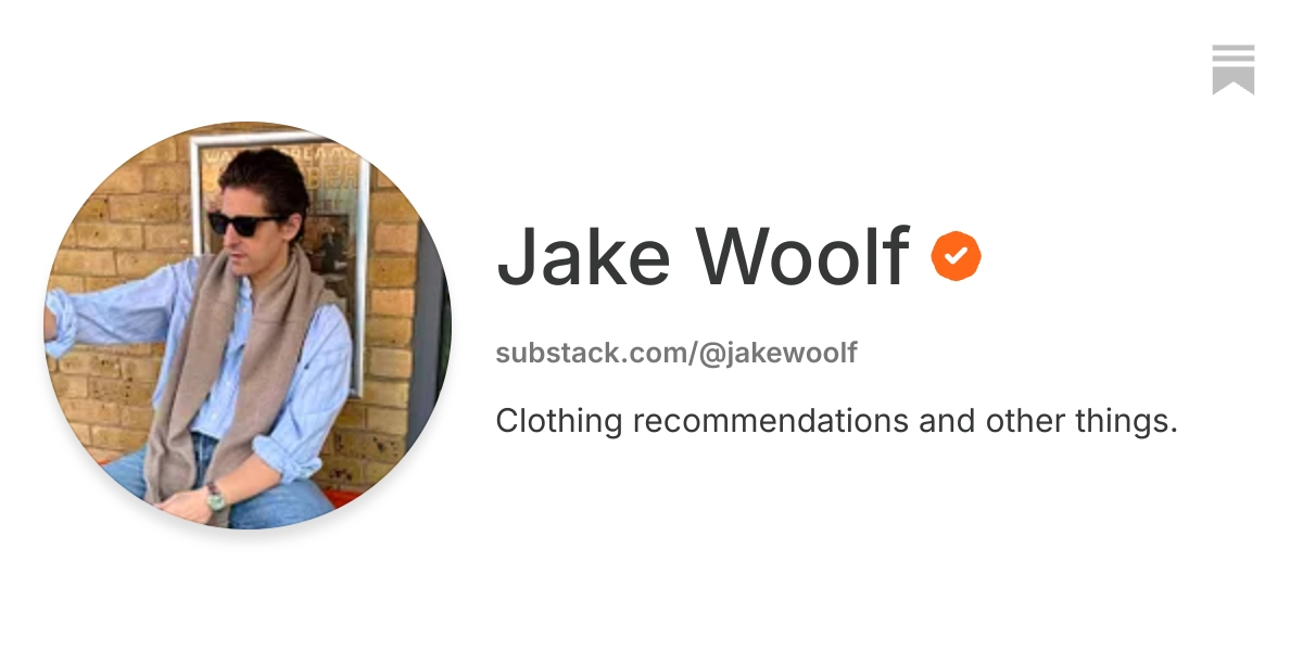 Jake Woolf | Substack