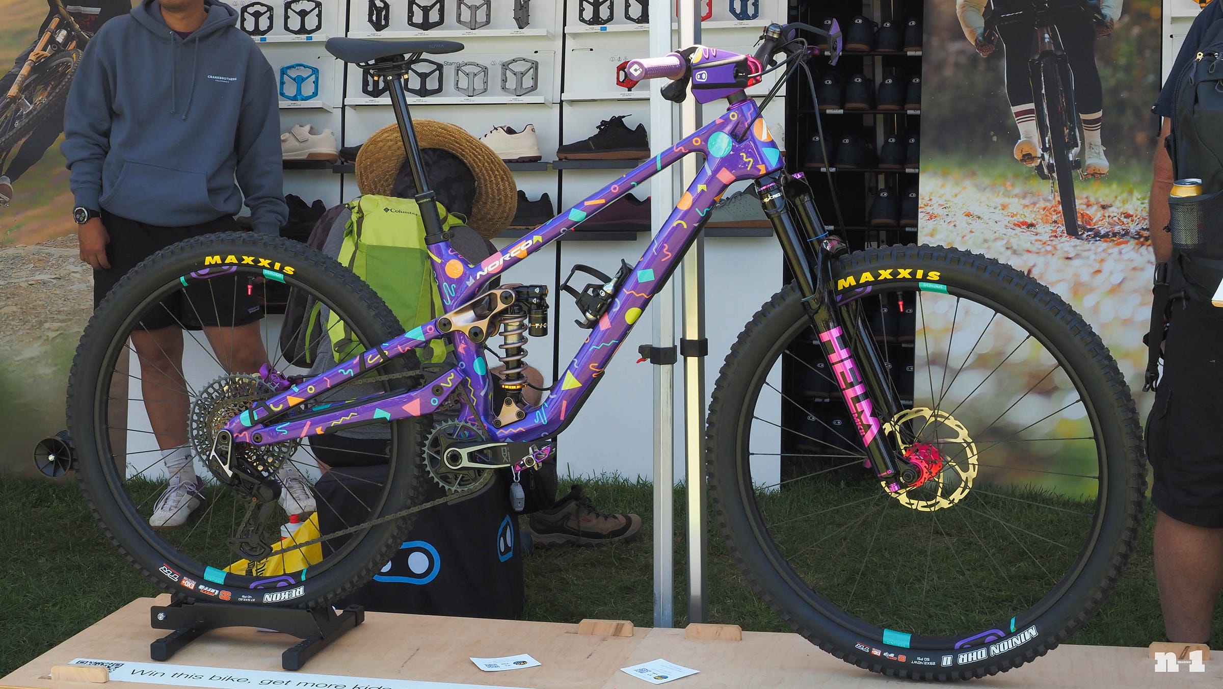 Crankbrothers Norco NICA fundraiser bike