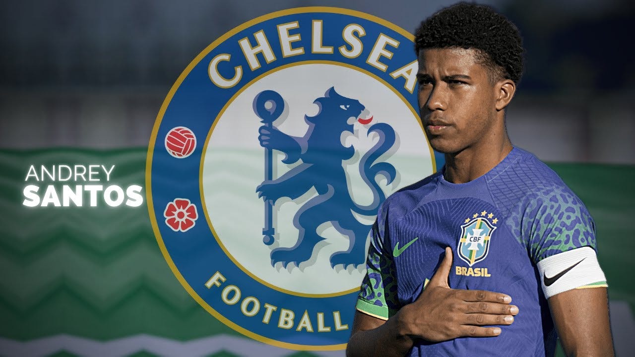 Andrey Santos | Welcome To Chelsea ᴴᴰ - YouTube