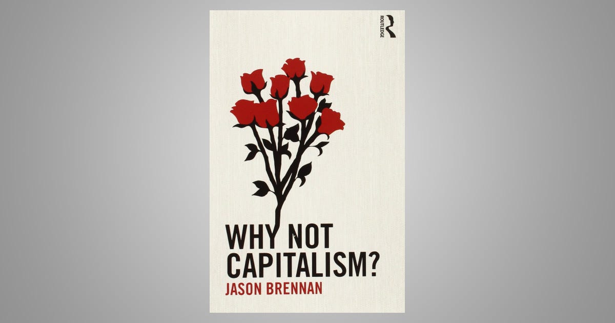 Book Review: Why Not Capitalism?: The Independent Review: The Independent  Institute