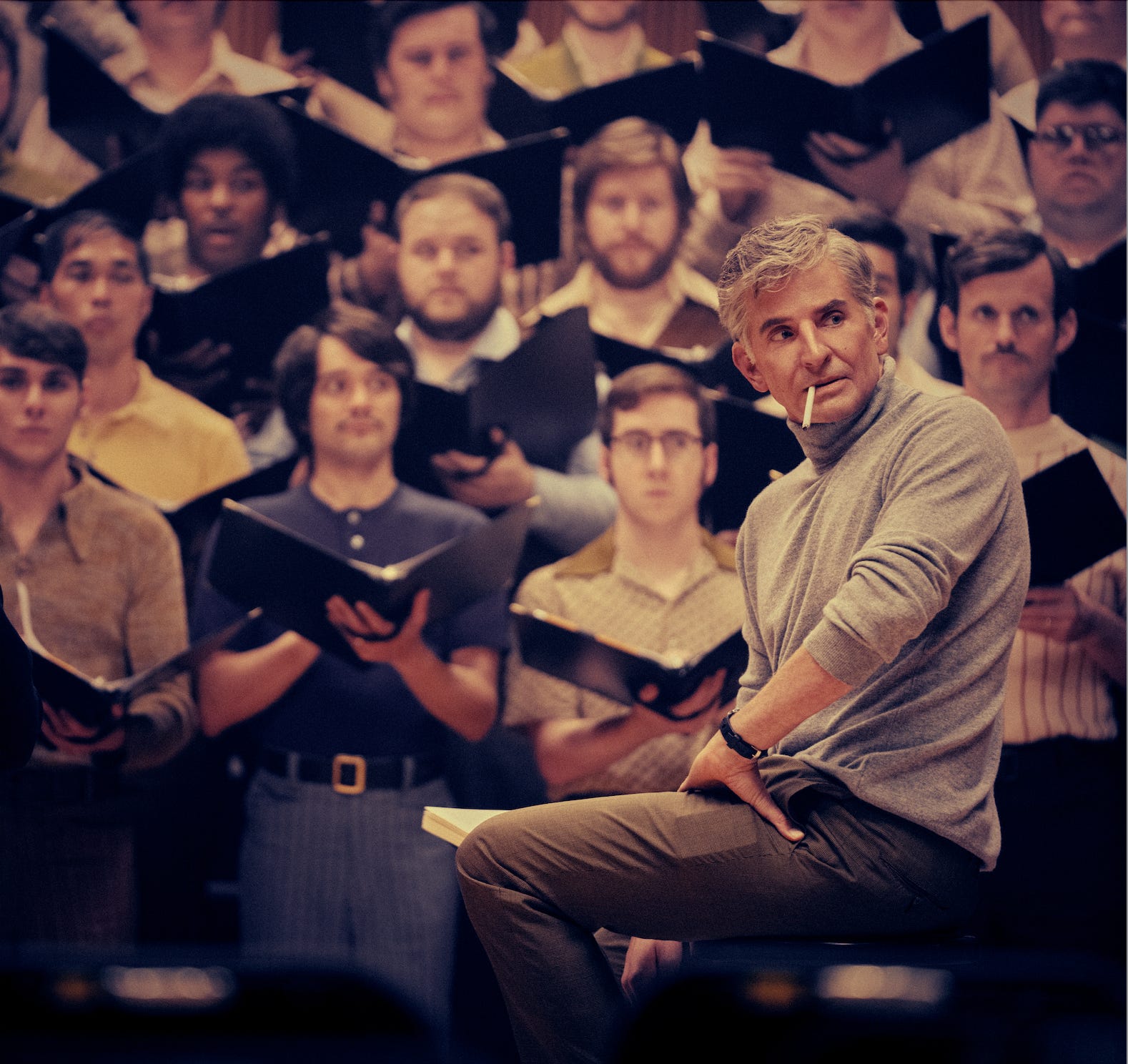 Leonard Bernstein dressed the way he conducted — daringly