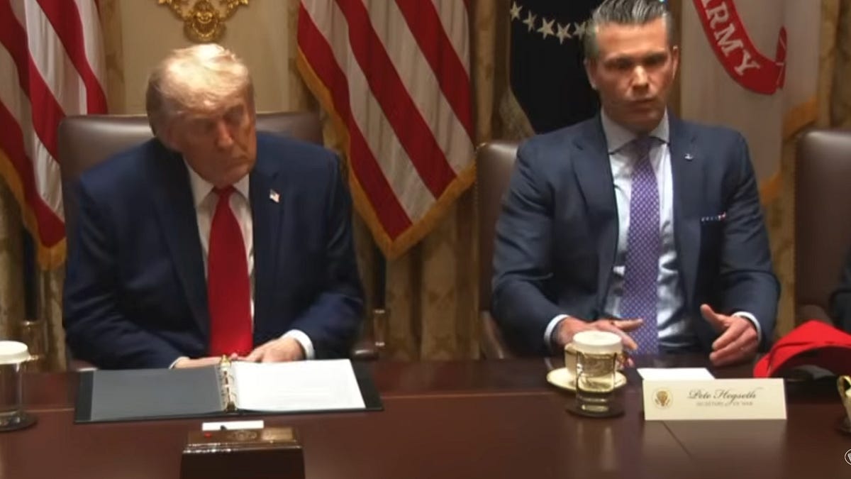 Did Pete Hegseth Shoot America’s Last Wad And Lie To Daddy About It?