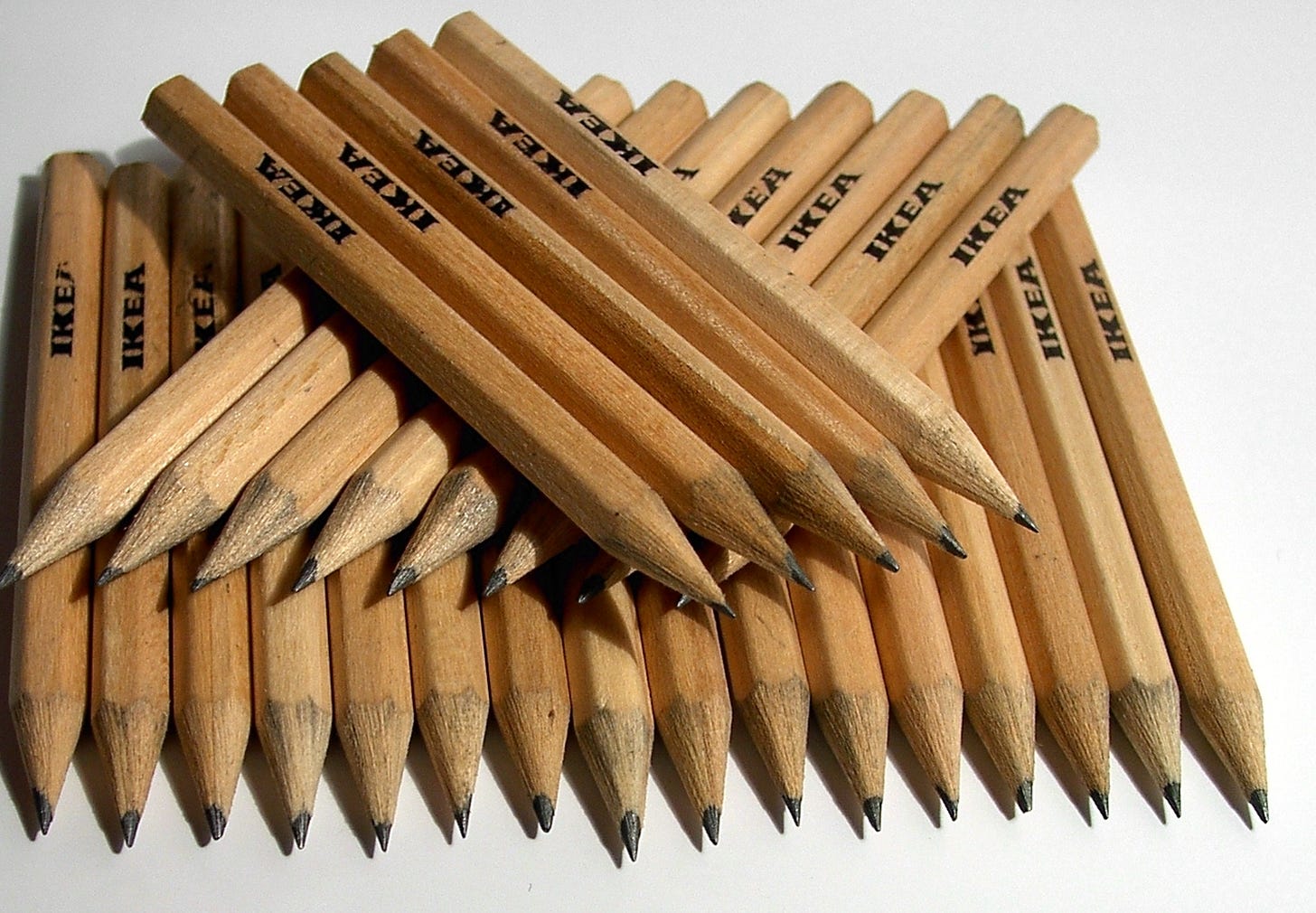 IKEA pencil — McLeod / CC BY-SA 3.0 (via Wikipedia)