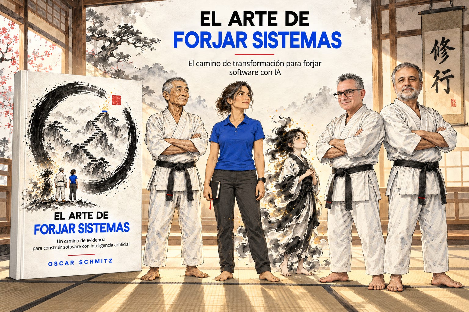 #Libro El Arte de Forjar Sistemas: El camino de transformación para forjar software con IA