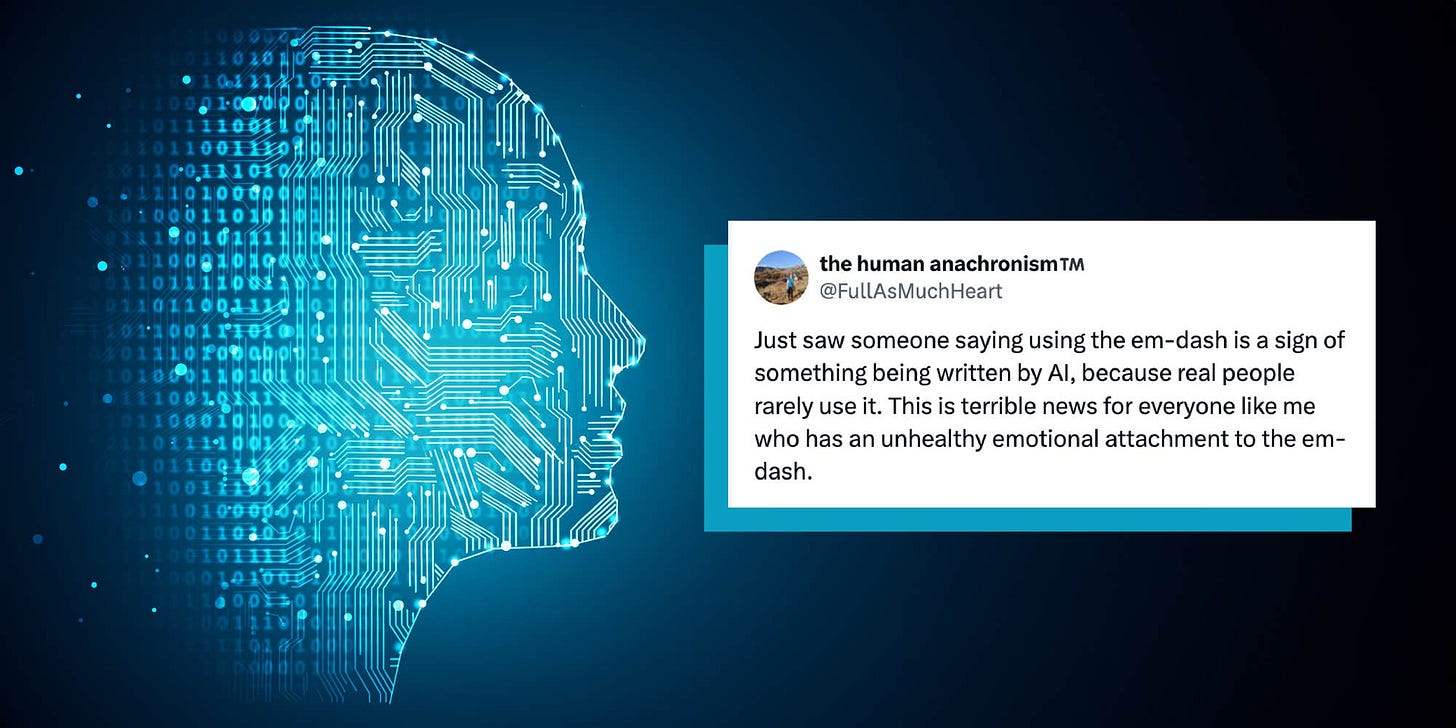 Is the em dash a sign of AI? Writers fire back at controversial take Is the em dash a sign of AI? Writers fire back at controversial take