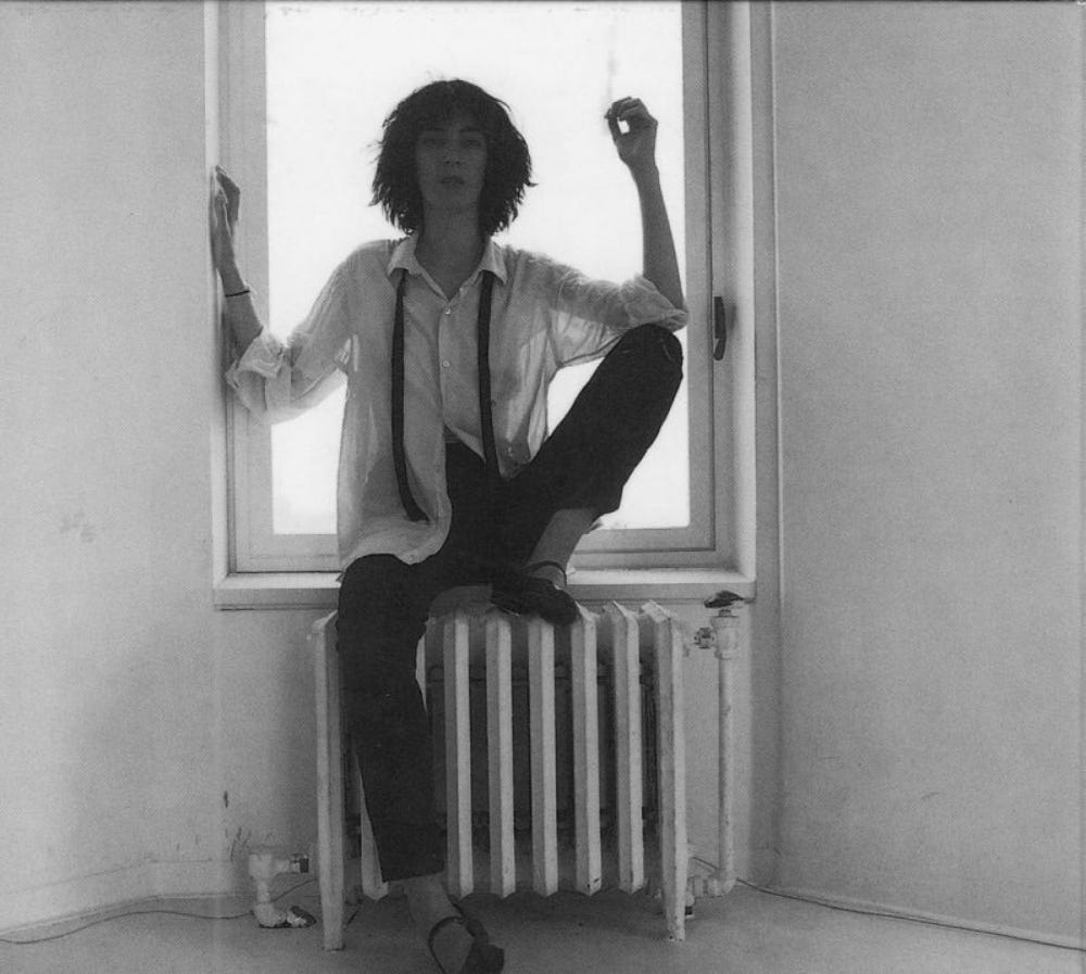 Outtakes From Patti Smith’s ‘Horses’ Album Cover Photo Shoot ~ Vintage ...