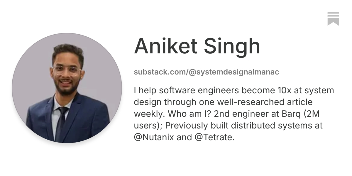 Aniket Singh | Substack