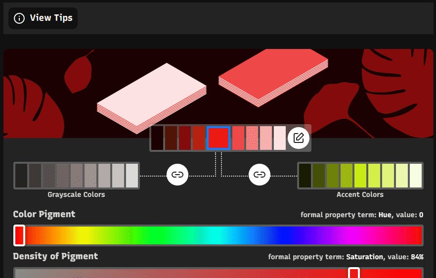 View Color Tips