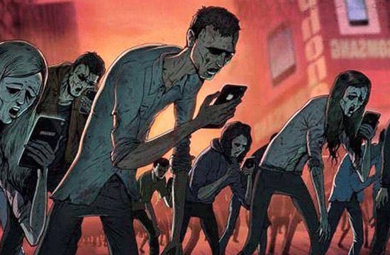 Smombie apocalypse -- don't be a smombie