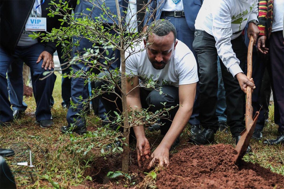 Abiy Ahmed showing why he’s Africa’s most poplar leader (sorry couldn’t help ourselves). Image credit: CEO Magazine Abiy Ahmed showing why he’s Africa’s most poplar leader (sorry couldn’t help ourselves). Image credit: CEO Magazine