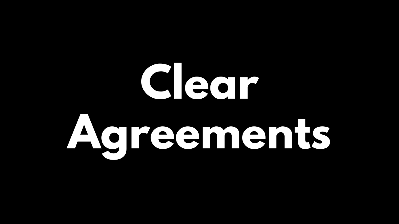 The Simple Power of Clear Agreements