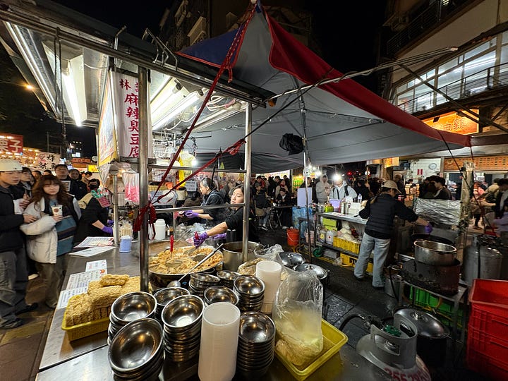 Taipei’s Ningxia Night Market.