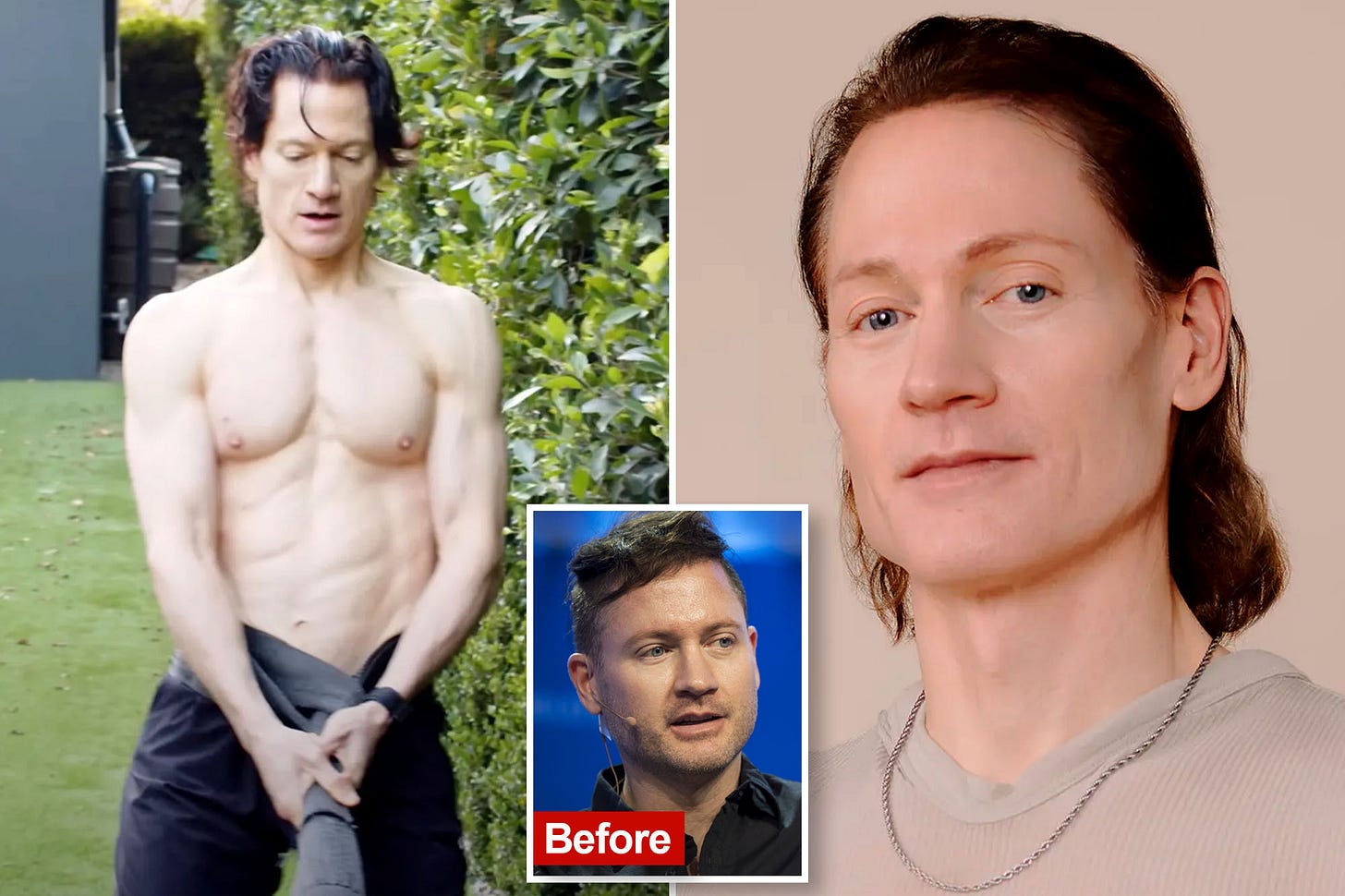 Bryan Johnson, 45, 'spends $2M to get 18-year-old body'
