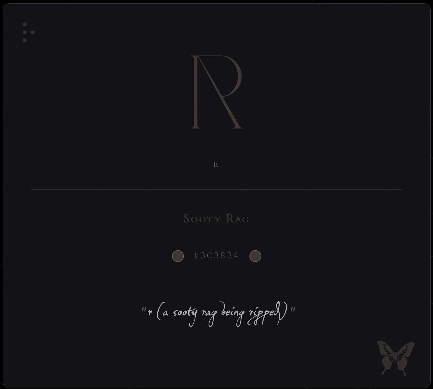 Nabokov's Alphabet - by Omar Chishti