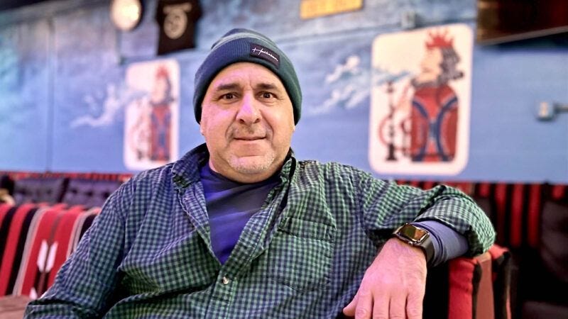 Hookah club owner, Raed Dear