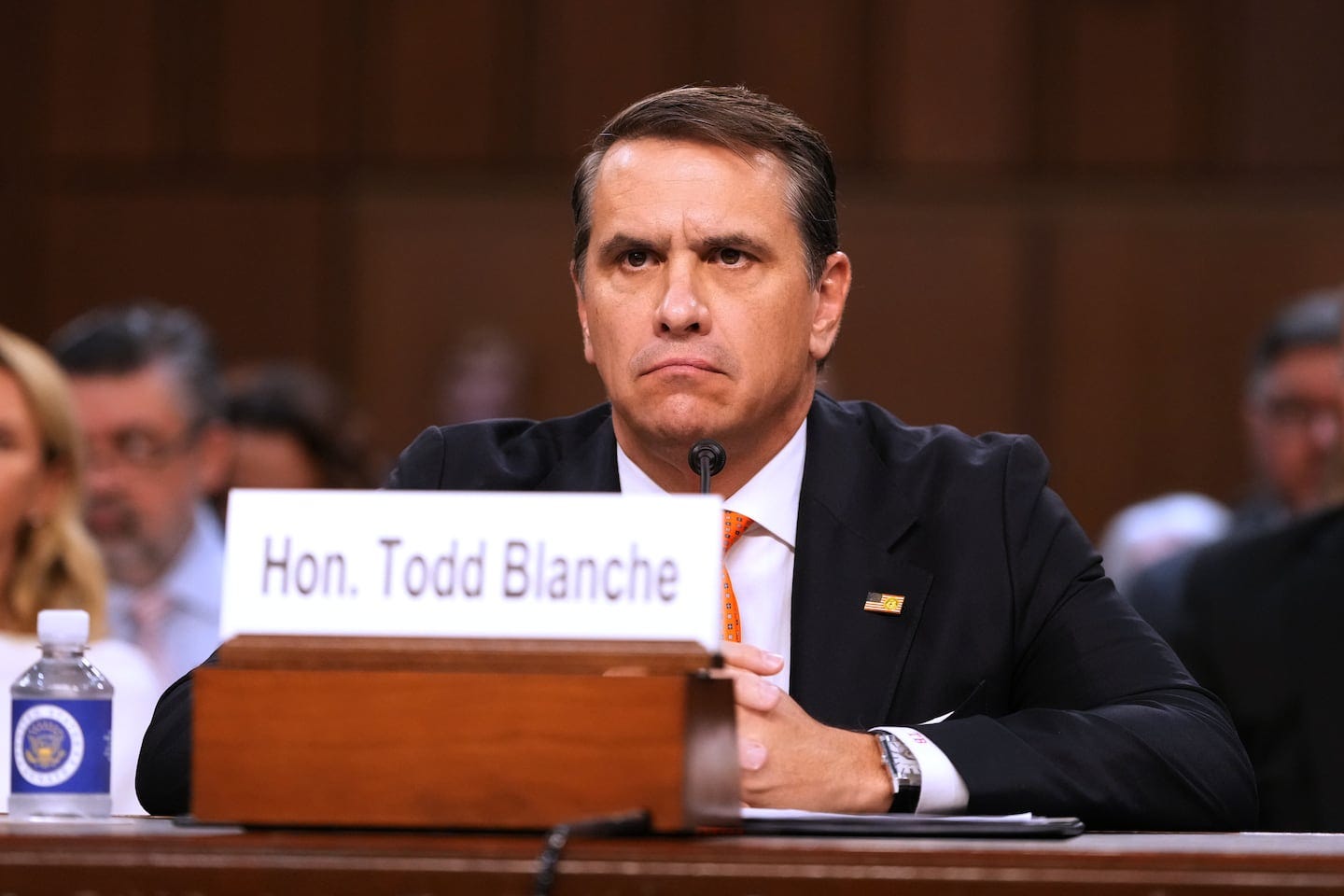 Todd Blanche confirmation hearing Todd Blanche confirmation hearing